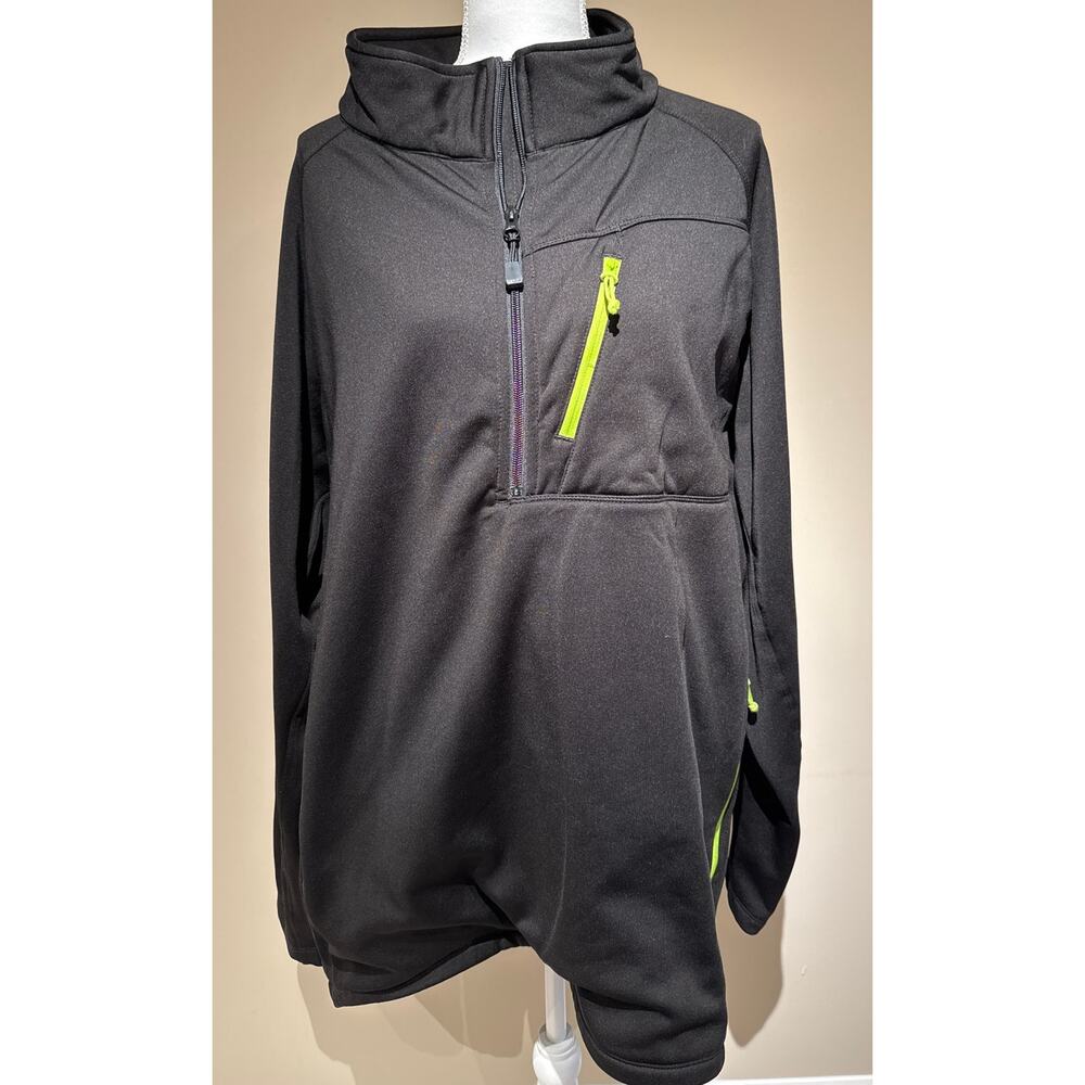 Schmidt Workwear Size‎ 3X Black Quarter Zip Jacket